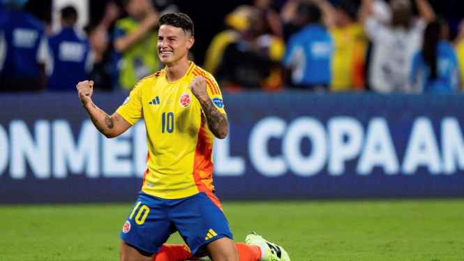 Pemain Timnas Kolombia, James Rodriguez