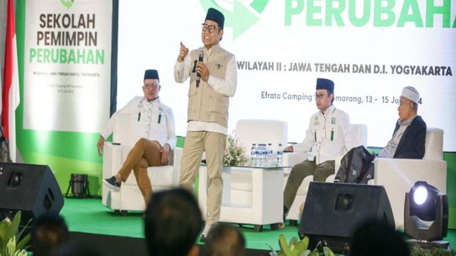 Ketua Umum PKB Muhaimin Iskandar membuka Sespim Perubahan Wilayah II.