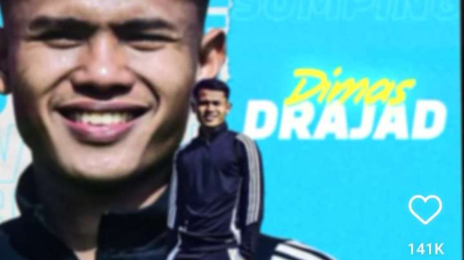 Dimas Drajad bergabung dengan Persib Bandung