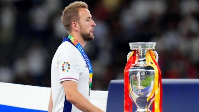 Striker Timnas Inggris, Harry Kane gagal juara EURO 2024