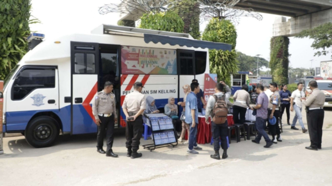 Layanan SIM keliling Jakarta