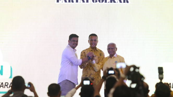 Bacalon Gubernur dan Wakil Gubernur Sumut 2024, Bobby Nasution - Surya.(dok DPD Golkar Sumut)