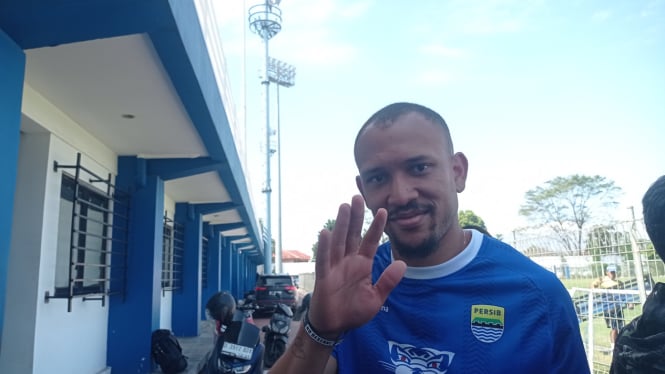 Bek Asing Persib Bandung, Gustavo Franca (foto: Dede Idrus) 