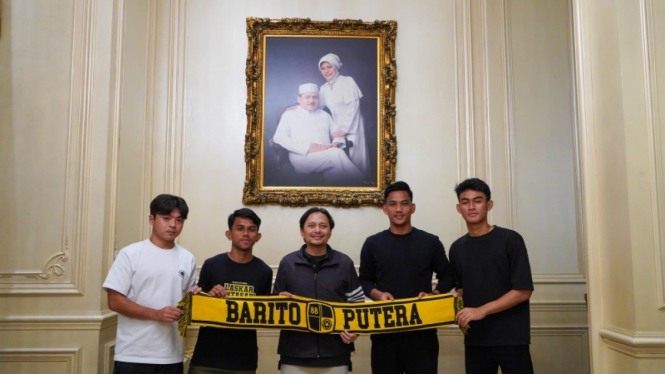 Barito Putera perkenalkan rekrutan anyar