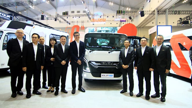 Peluncuran Isuzu ELF EV di GIIAS 2024