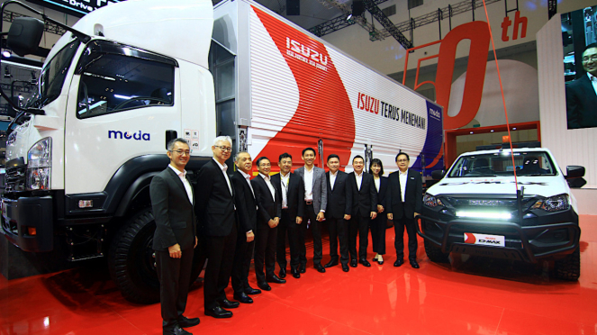 Booth Isuzu di GIIAS 2024