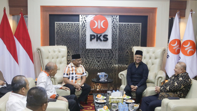 Ilham Habibie Bertemu Presiden PKS Ahmad Syaikhu