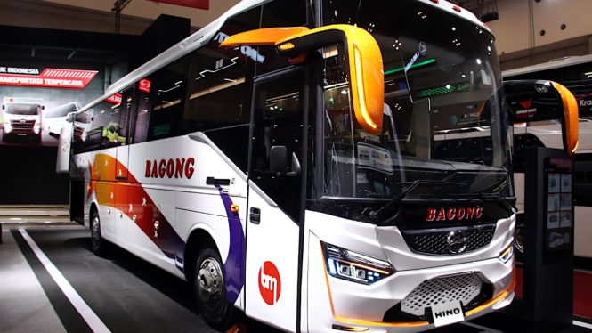 Bus Hino AK 240 Space Frame di GIIAS 2024