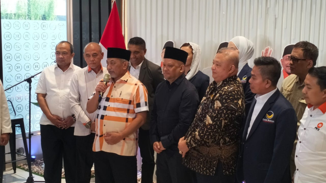 Ilham Habibie Bersama Rombongan Partai NasDem Berkunjung ke DPP PKS