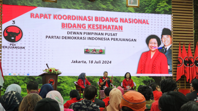 Rapat koordinasi bidang kesehatan DPP PDIP