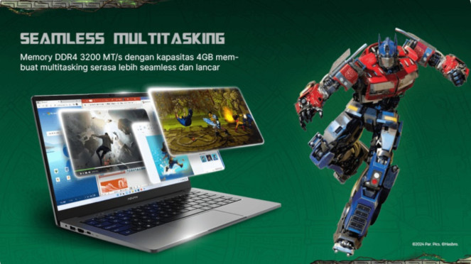 Advan TBook x Transformers.