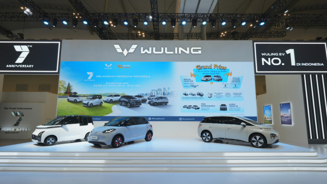 Wuling Motors menawarkan berbagai promo menarik dalam ajang GIIAS 2024