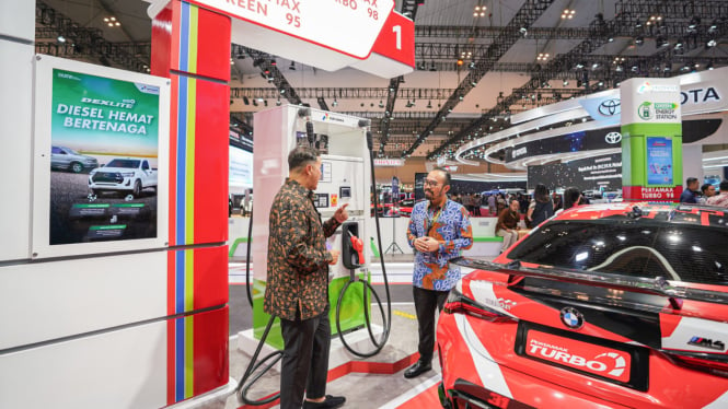 Booth Pertamina Patra Niaga di GIIAS 2024