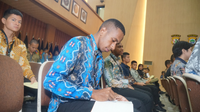 Calon Taruna Akpol Asal Papua Muhammad Rajab Elipele