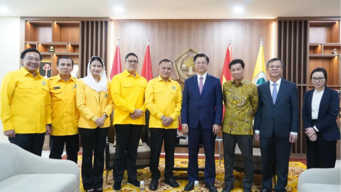 Partai Golkar Menerima Kunjungan Partai Vietnam