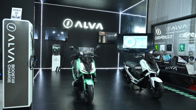 Sepeda motor listrik ALVA Cervo terbaru