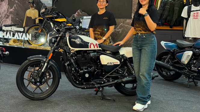 Peluncuran Royal Enfield Shotgun 650 di GIIAS 2024