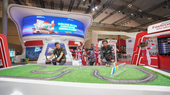 Booth Pertamina Patra Niaga di GIIAS 2024