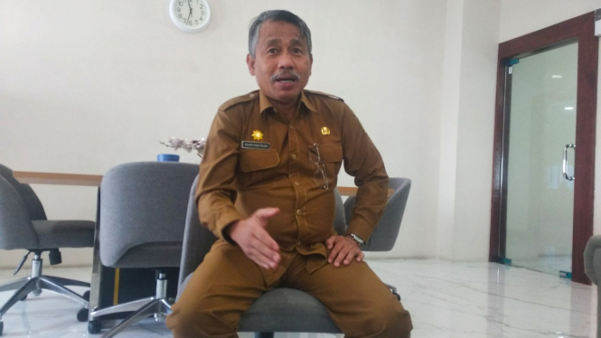 Plt. Kepala Dinas Kesehatan Sumut, Basarin Yunus Tanjung.(B.S.Putra/VIVA)