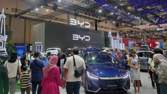 Booth BYD di GIIAS 2024