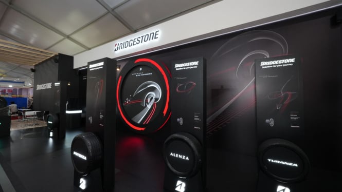 Booth Bridgestone di GIIAS 2024