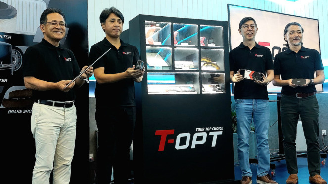 Toyota Perkenalkan Merek Suku Cadang T-OPT
