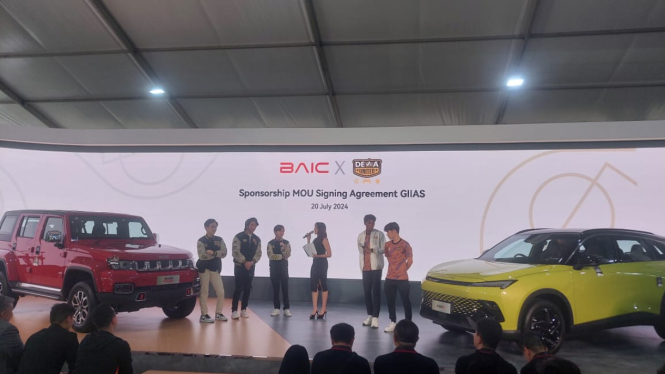 BAIC Indonesia jadi sponsor Dewa United