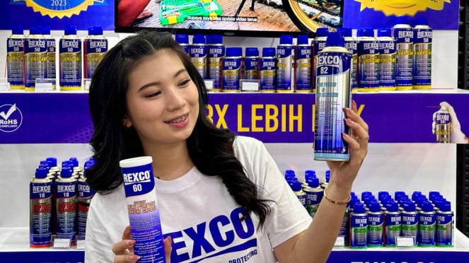 Produk pelumas Rexco di GIIAS 2024