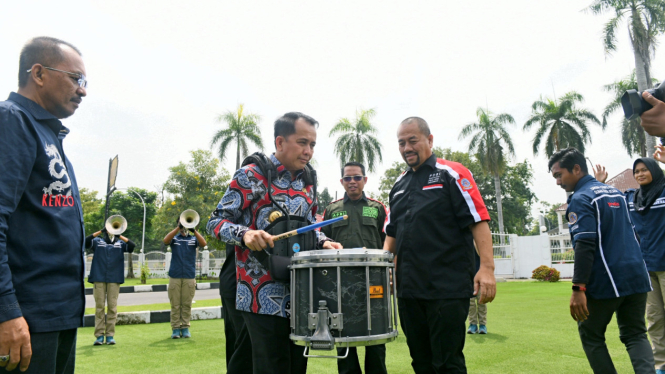 Pj Gubernur Sumut, Agus Fatoni menghadiri Pelantikan Pengurus PDBI Sumut Periode 2024-2028 di Aula Tengku Rizal Nurdin.(dok Pemprov Sumut)