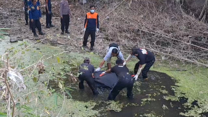 Mayat perempuan ditemukan di Sungai Papah, Klaten, Jateng