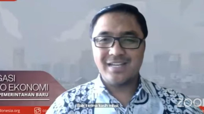 Direktur Riset Bidang Makroekonomi dan Kebijakan Fiskal Core Indonesia, Akhmad Akbar Susamto 