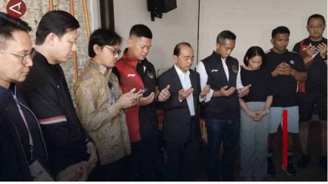 Tim Indonesia Gelar Doa Bersama Jelang Olimpiade Paris 2024