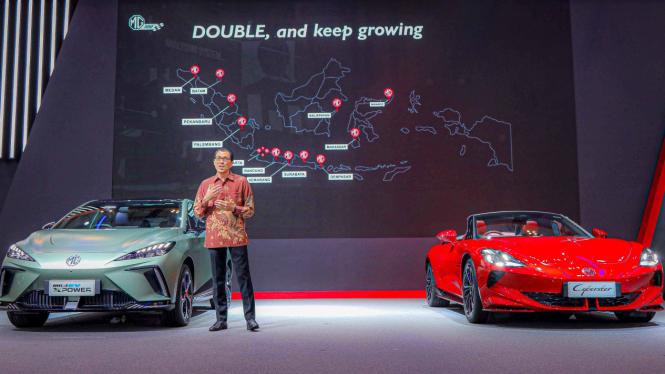 Acara MG di GIIAS 2024