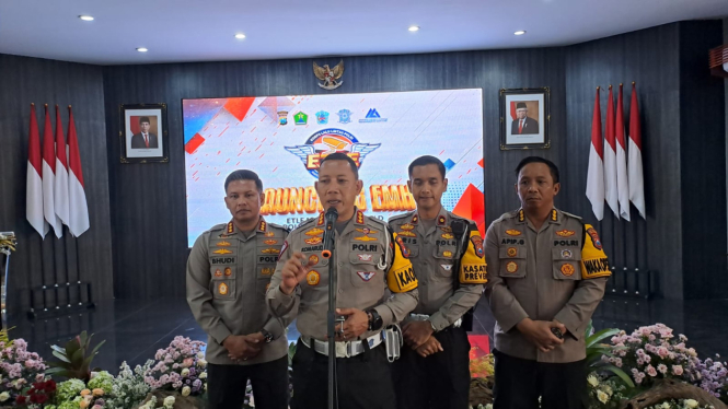 Launching E-TLE Mobile Handheld pertama di Indonesia oleh Polresta Malang Kota