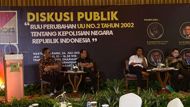 Diskusi publik RUU Polri