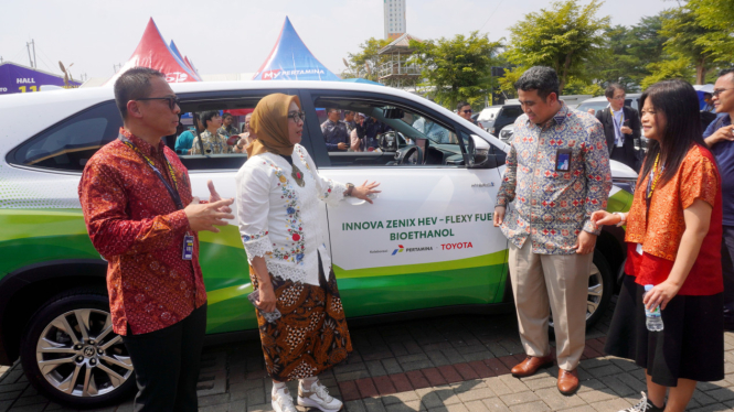 Uji coba bioethanol 100 persen di GIIAS 2024