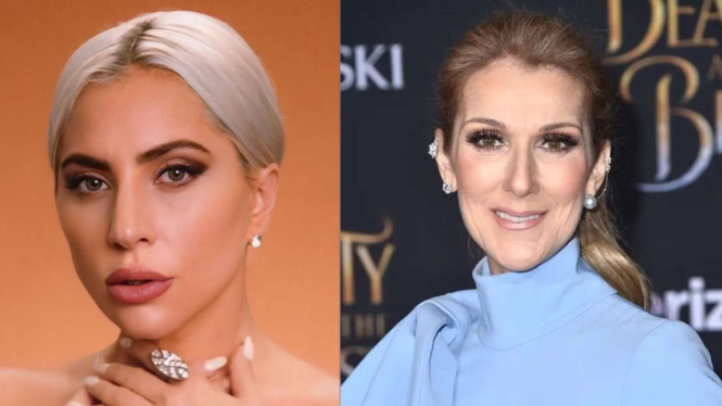 Celine Dion dan Ldy Gaga