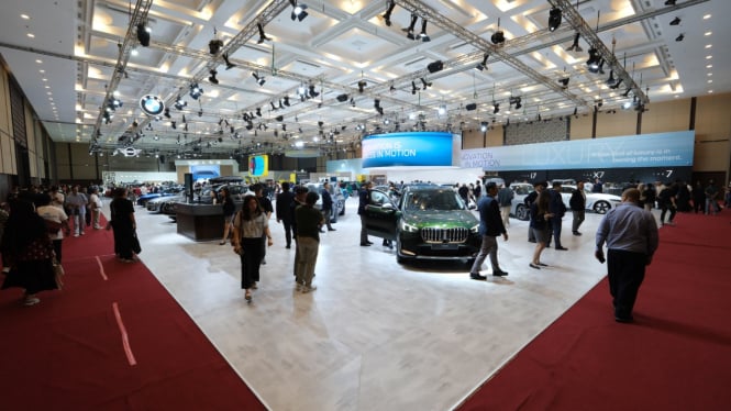 Pameran otomotif GIIAS 2024 di ICE BSD