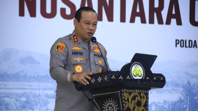 Kepala Operasi Nusantara Cooling System Polri Irjen Pol Asep Edi Suheri