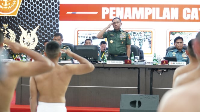 VIVA Militer: Panglima TNI pimpin Sidang Pantukhir Calon Taruna Akmil TNI