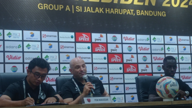 Pelatih PSM, Bernardo Tavares (foto: Dede Idrus) 