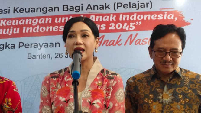 Kepala Eksekutif Pengawas Perilaku Pelaku Usaha Jasa Keuangan Edukasi dan Perlindungan Konsumen OJK, Friderica Widyasari Dewi