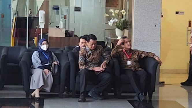 Menteri Sakti Wahyu Trenggono di KPK