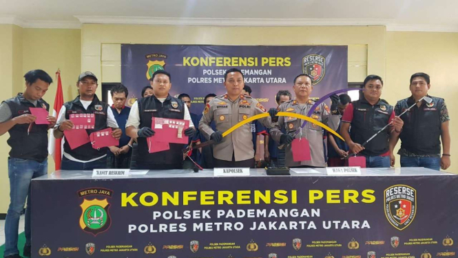 Polsek Pademangan memgungkap beberapa kasus