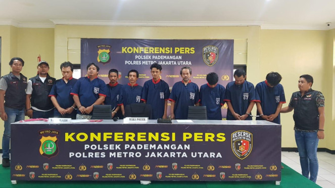 Tersangka narkoba hingga curanmor ditangkap polsek pademangan