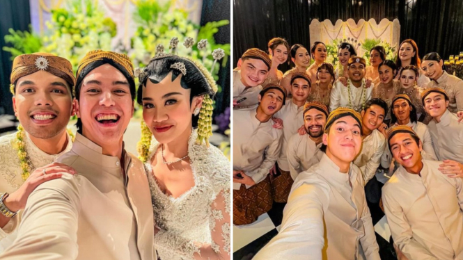 El Rumi jadi groom’s men di nikahan Aaliyah-Thariq