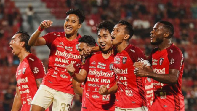 Bali United usai mengalahkan Persija Jakarta di Piala Presiden 2024