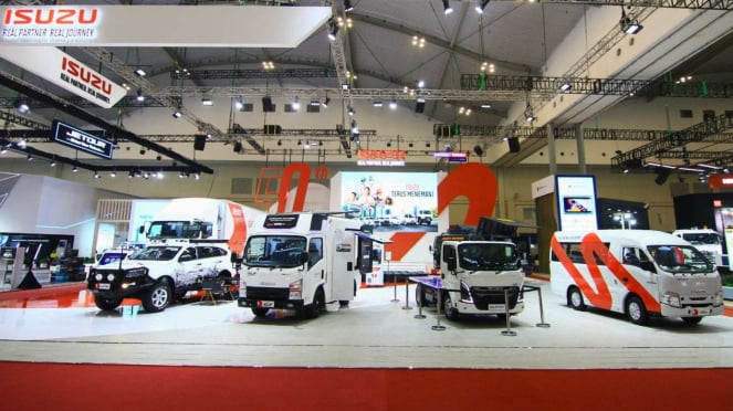 Booth Isuzu di GIIAS 2024