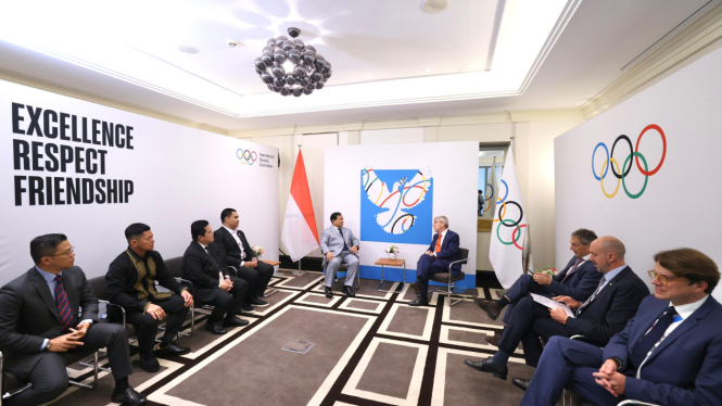 Prabowo dan Presiden IOC