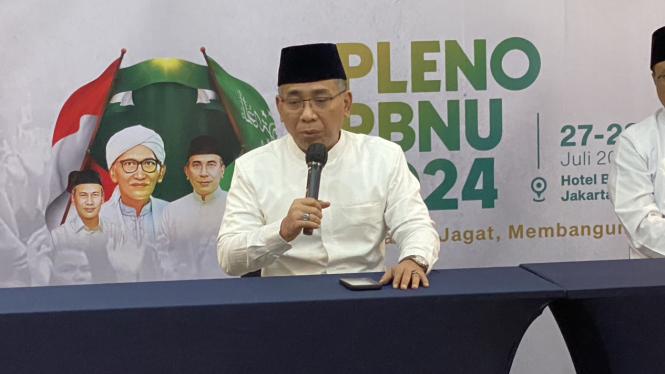 Ketua Umum Pengurus Besar Nahdlatul Ulama atau PBNU, Yahya Cholil Staquf  mengatakan adanya peluang Partai Kebangkitan Bangsa atau PKB akan kembali di bawah naungan PBNU